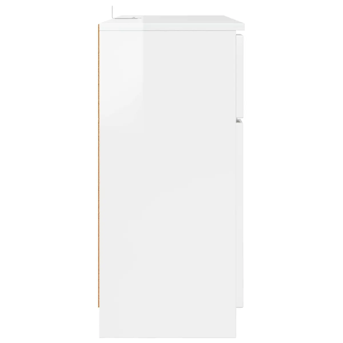 Sideboard High Gloss White Modern Storage Cabinet Living Room Dining Furniture
