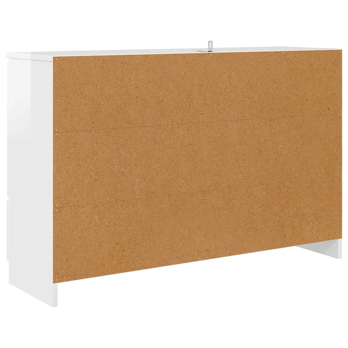 Sideboard High Gloss White Modern Storage Cabinet Living Room Dining Furniture