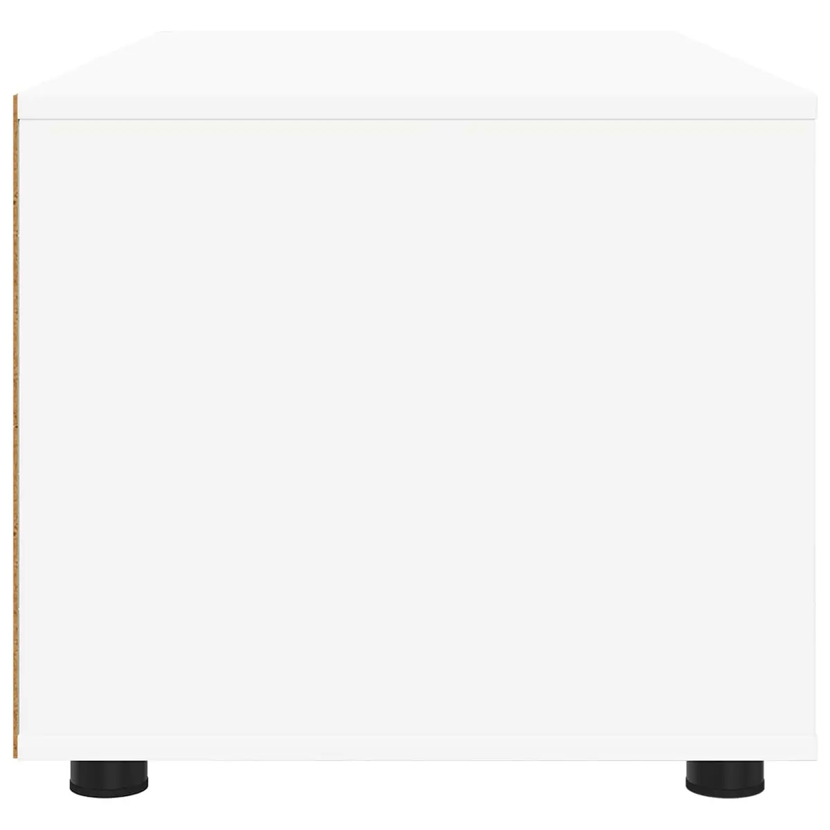 TV Cabinet White Modern 100cm Engineered Wood