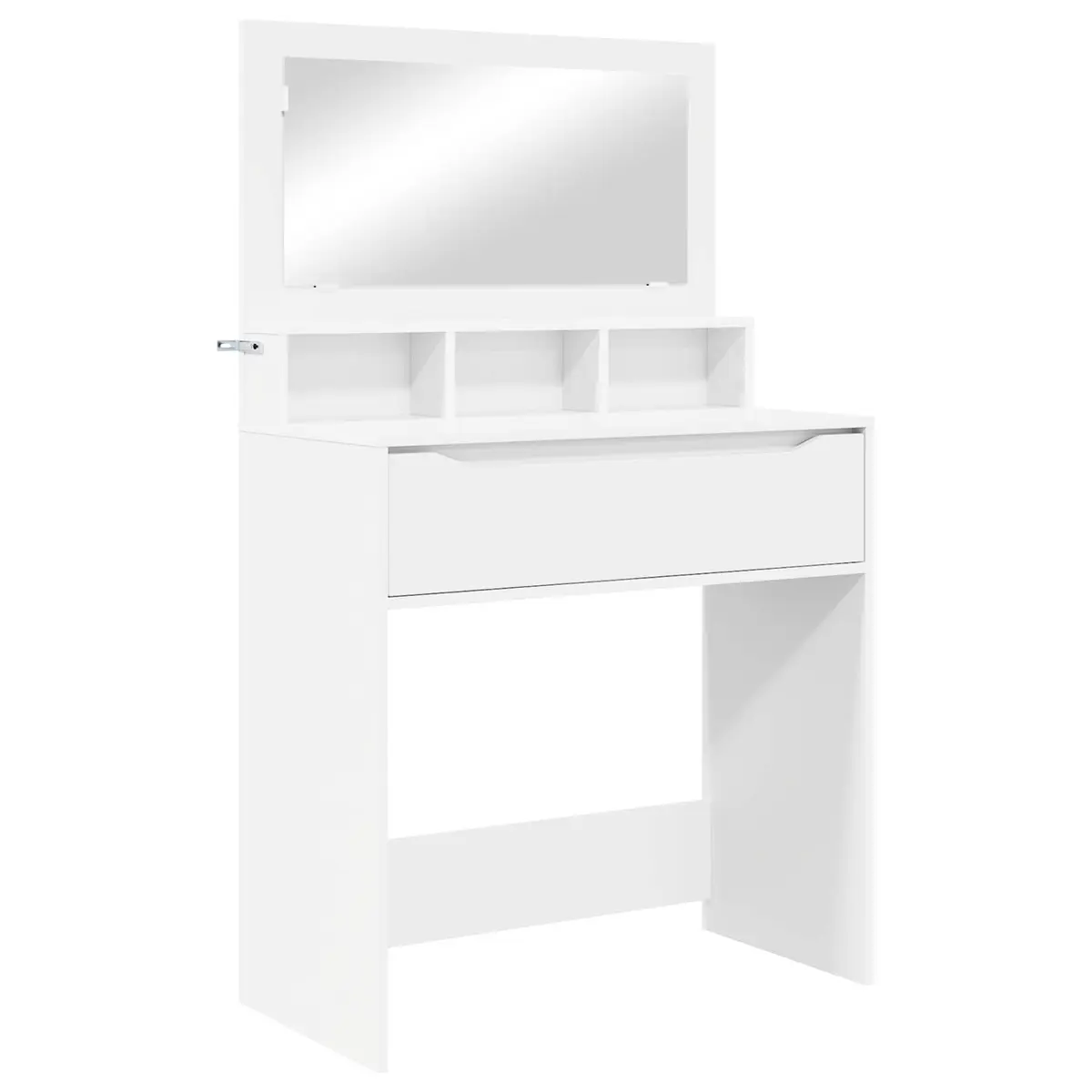White Vanity Unit with Drawer Storage