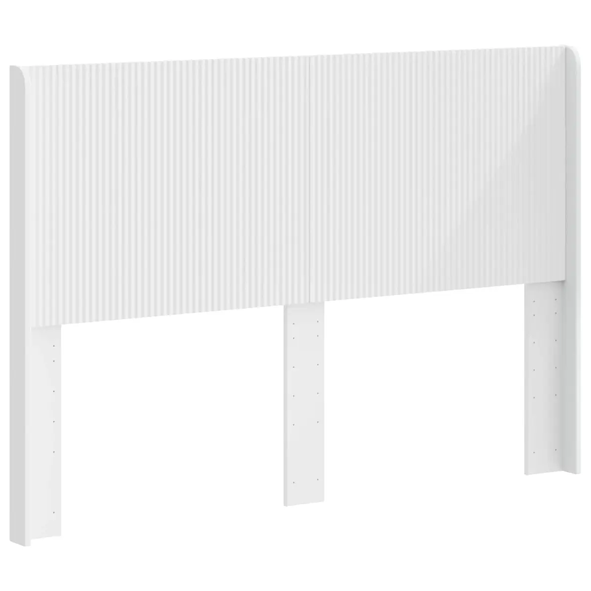 Vertical Slat Headboard for Engineered Wood Bed Frame