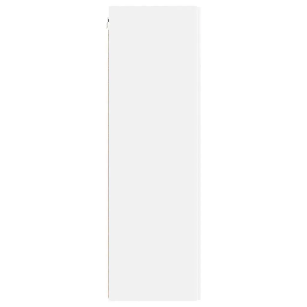 White TV Wall Cabinet Set for Living Rooms
