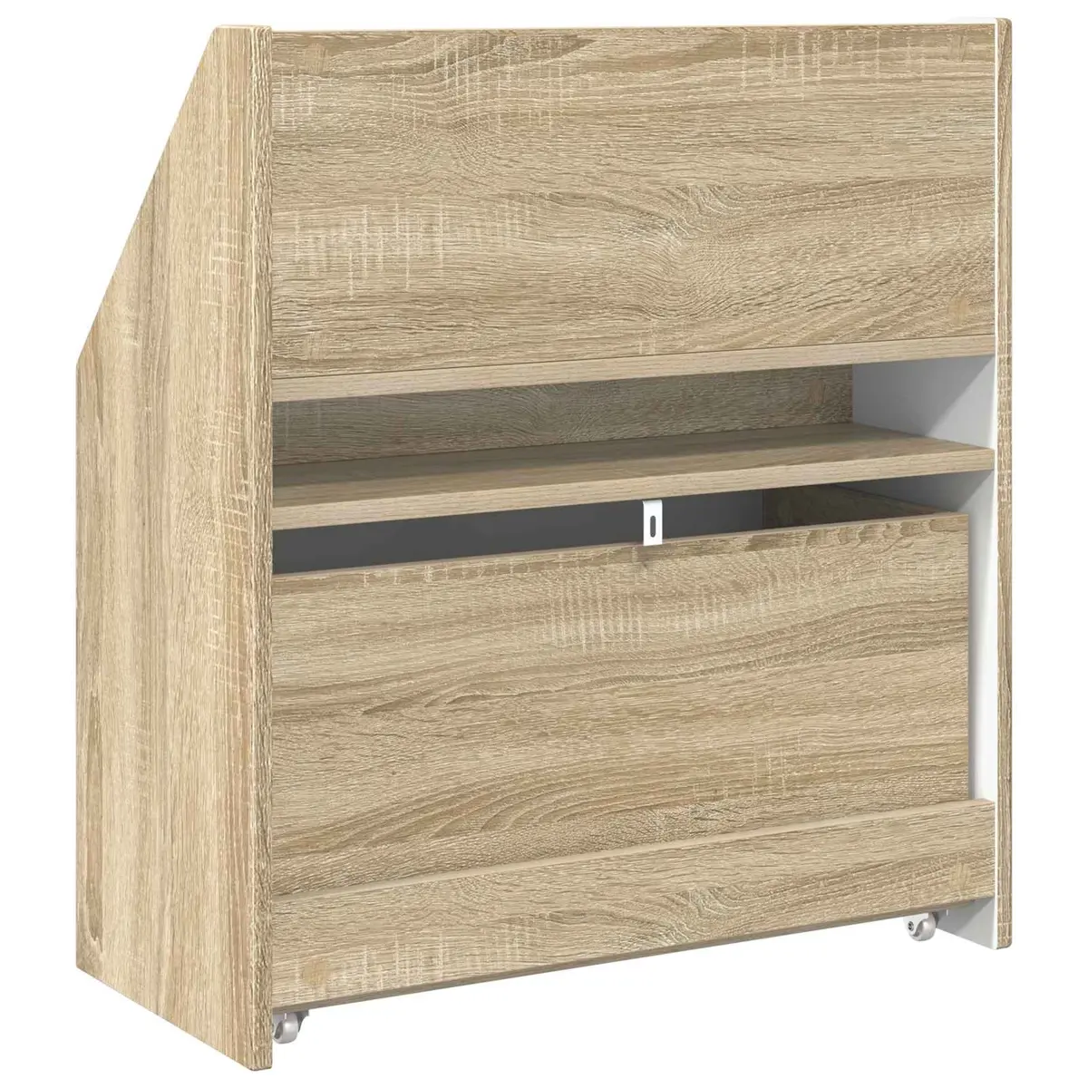 Kids Bookshelf Free Standing 60 x 29.5 x 69 cm Engineered Wood Brown