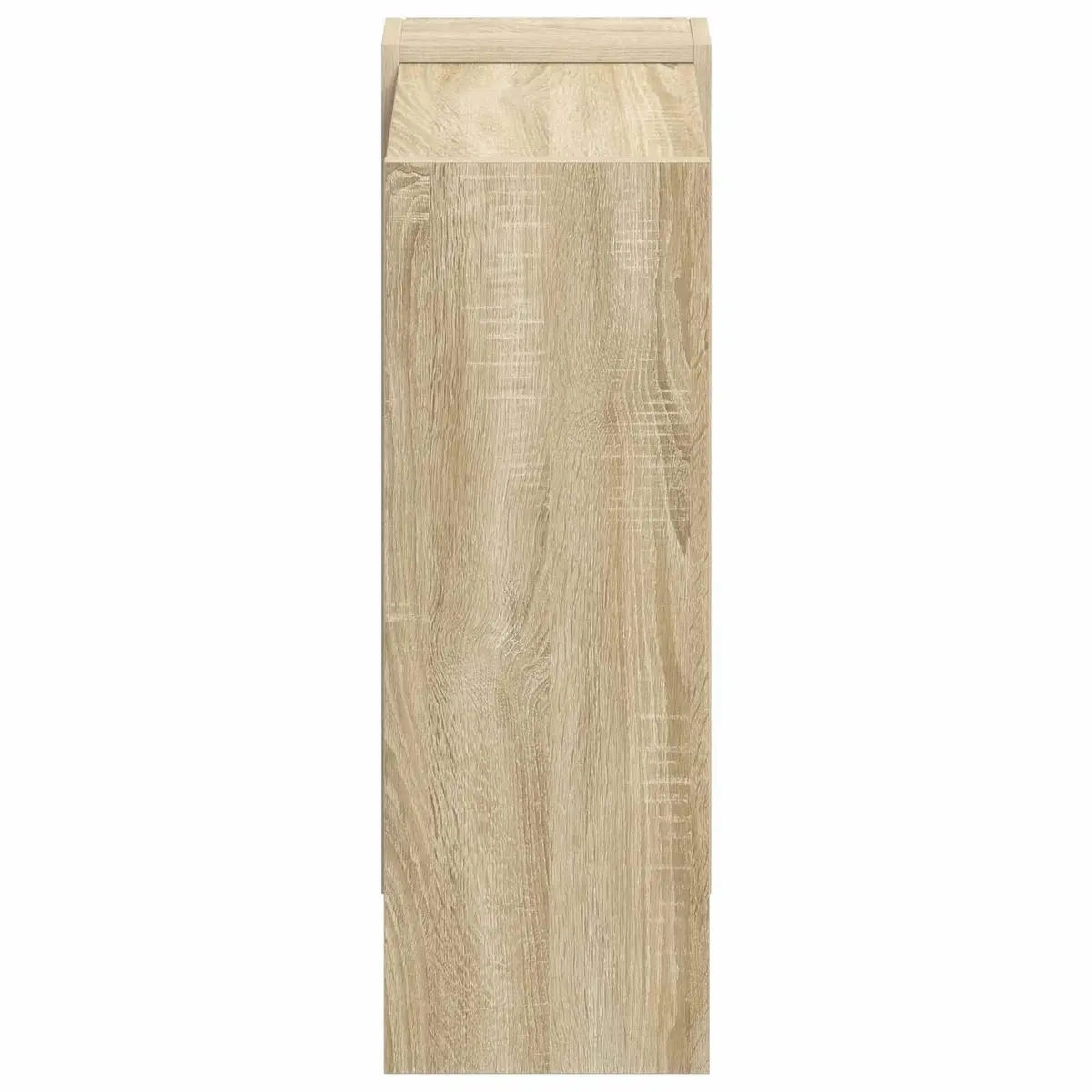 Bookshelf Sonoma Oak Freestanding 52 x 25 x 71.5 cm Engineered Wood Storage Display Shelves