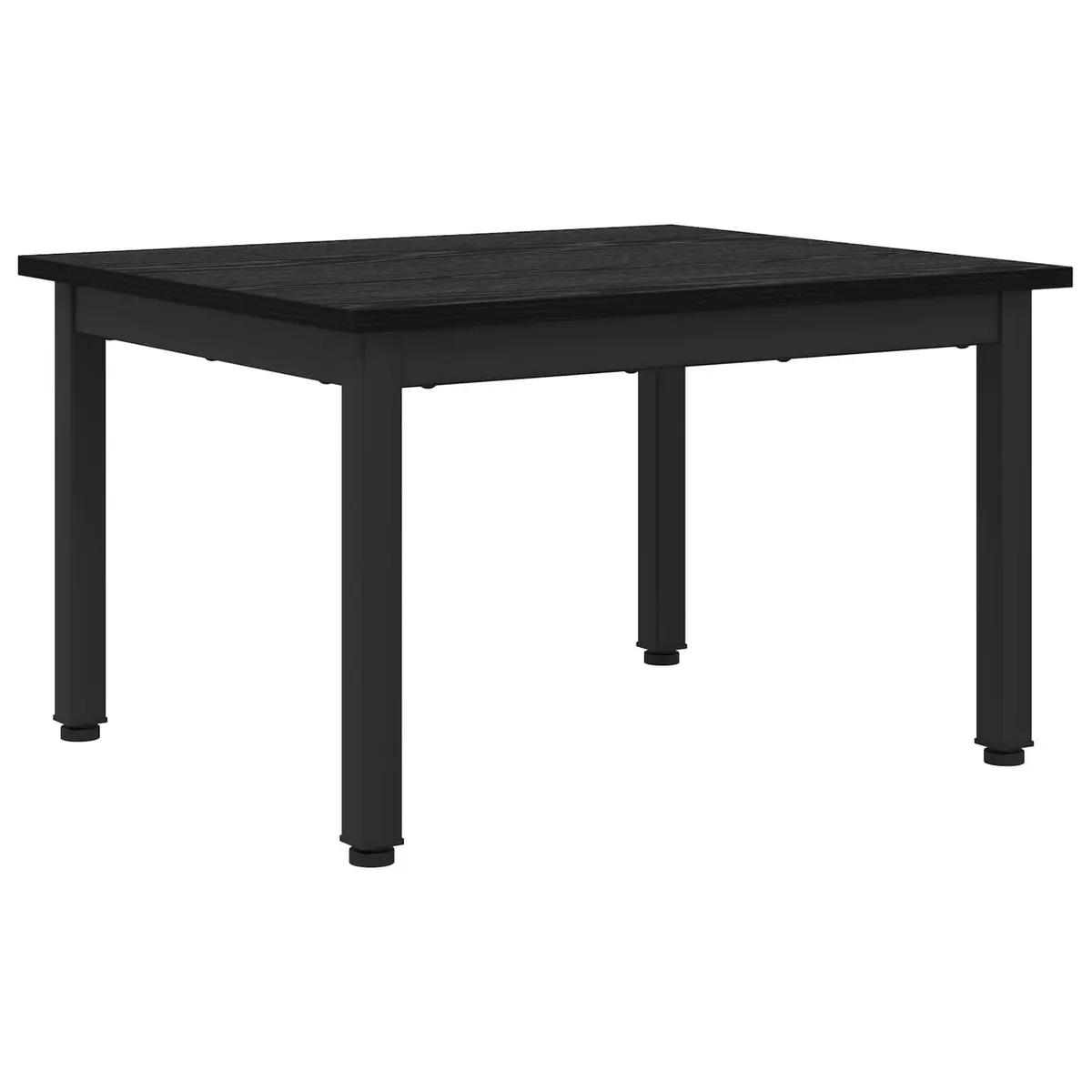 Coffee Table Modern Rectangular Black Engineered Wood