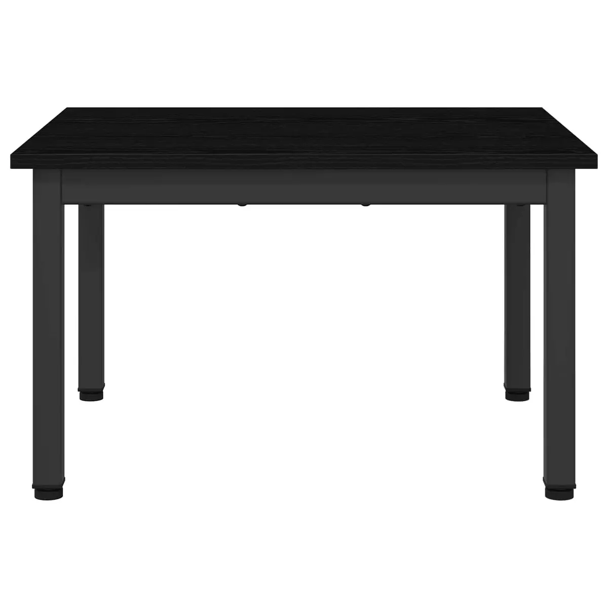 Coffee Table Modern Rectangular Black Engineered Wood