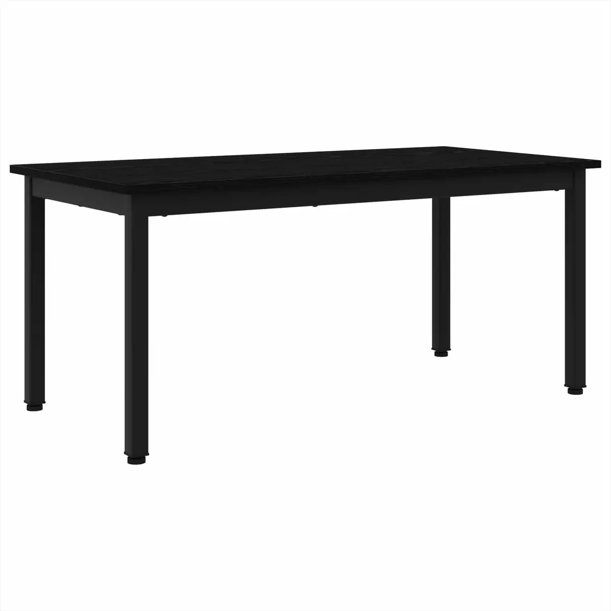 Black Rectangular Coffee Table for Living Rooms
