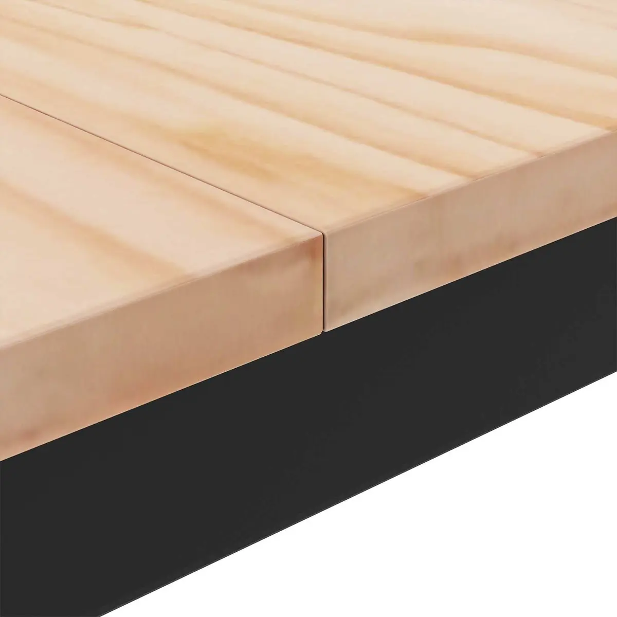 Coffee Table Modern Brown 80x80x45cm Solid Pine Wood