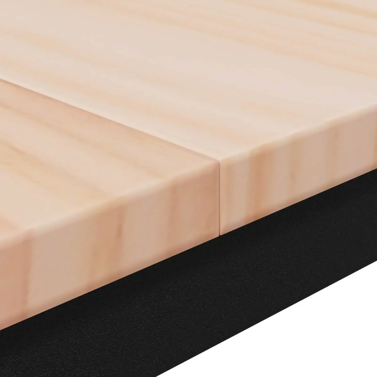 Square Dining Table 80x80x75cm in Natural Wood