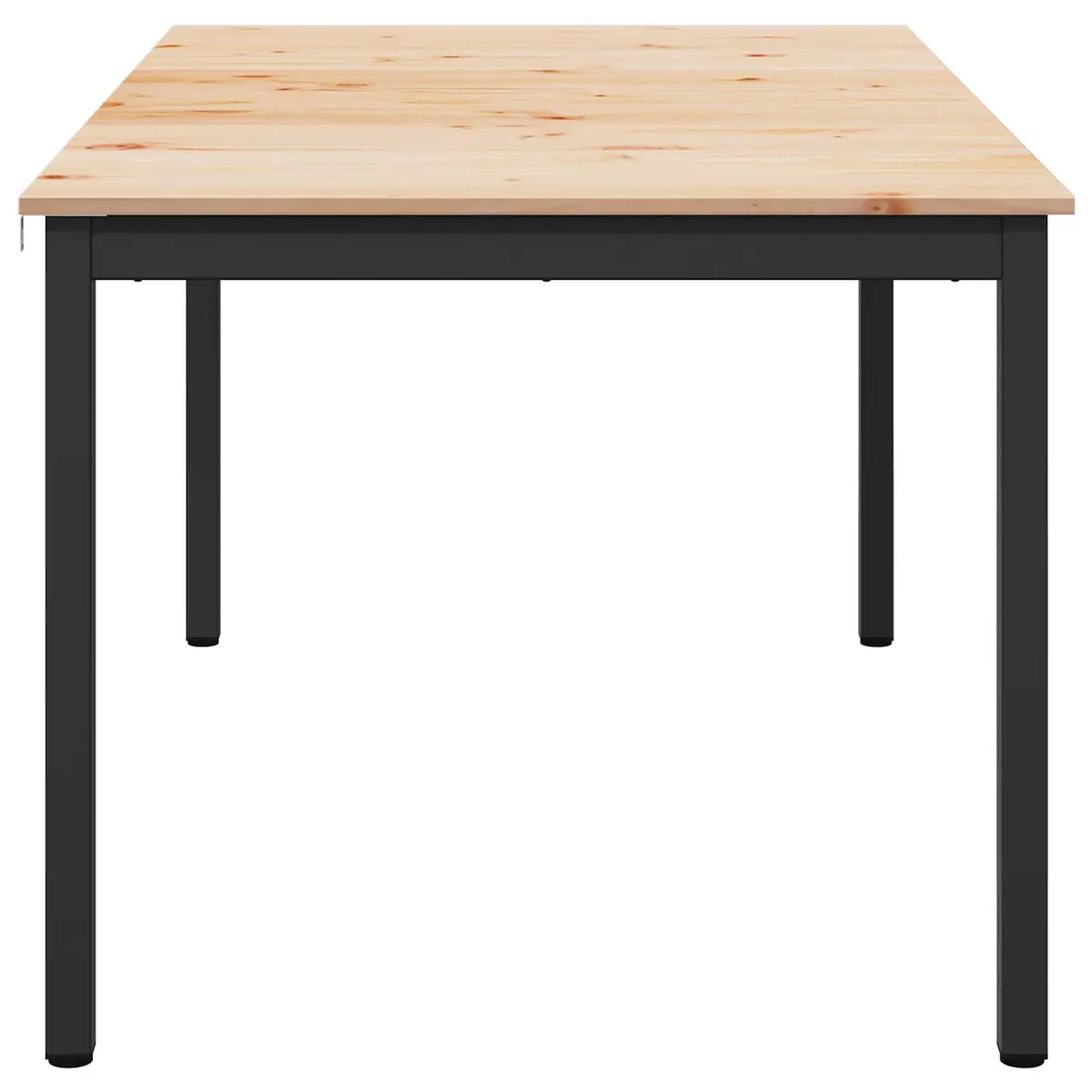 Natural Solid Pine Wood Dining Table 140x80x75cm
