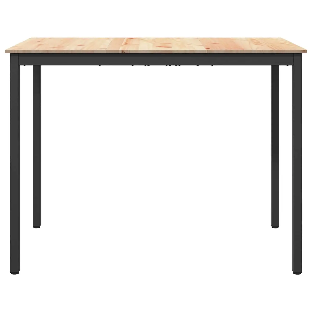 Natural Brown Solid Pine Bar Table for Dining Spaces