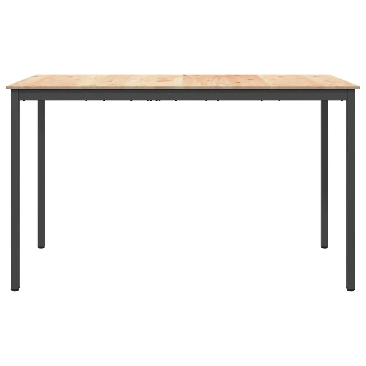Natural Brown Solid Pine Wood Bar Table 180x90x105cm