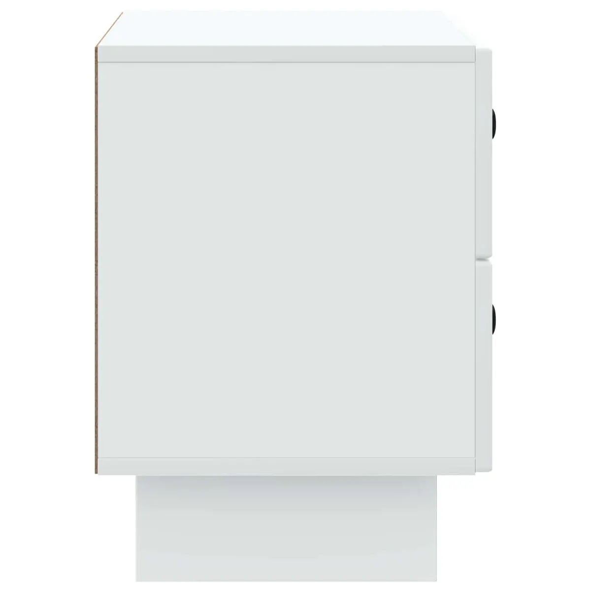 Bedside Cabinet White Modern Storage Table Nightstand Bedroom Furniture