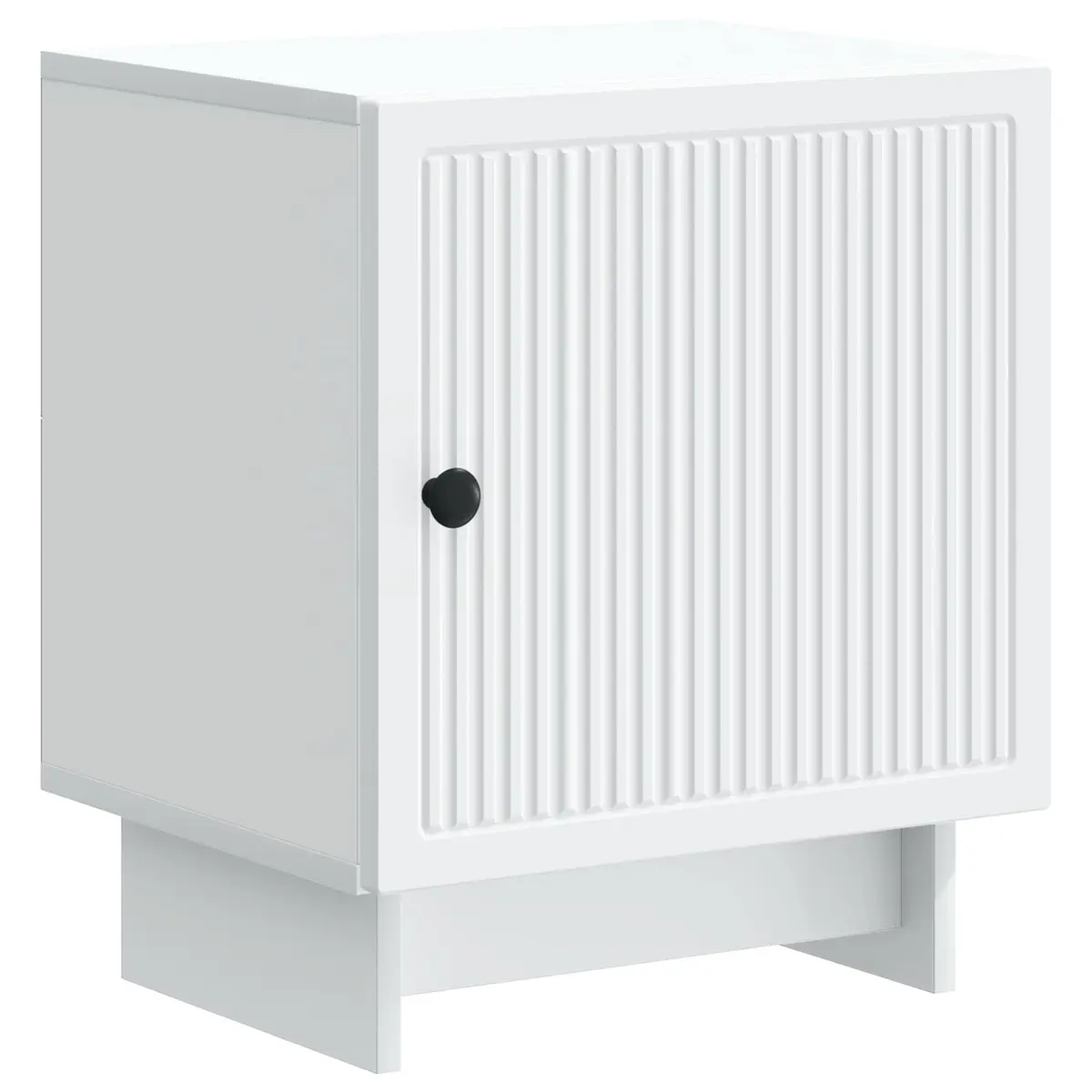 White Bedside Cabinet for Modern Bedrooms