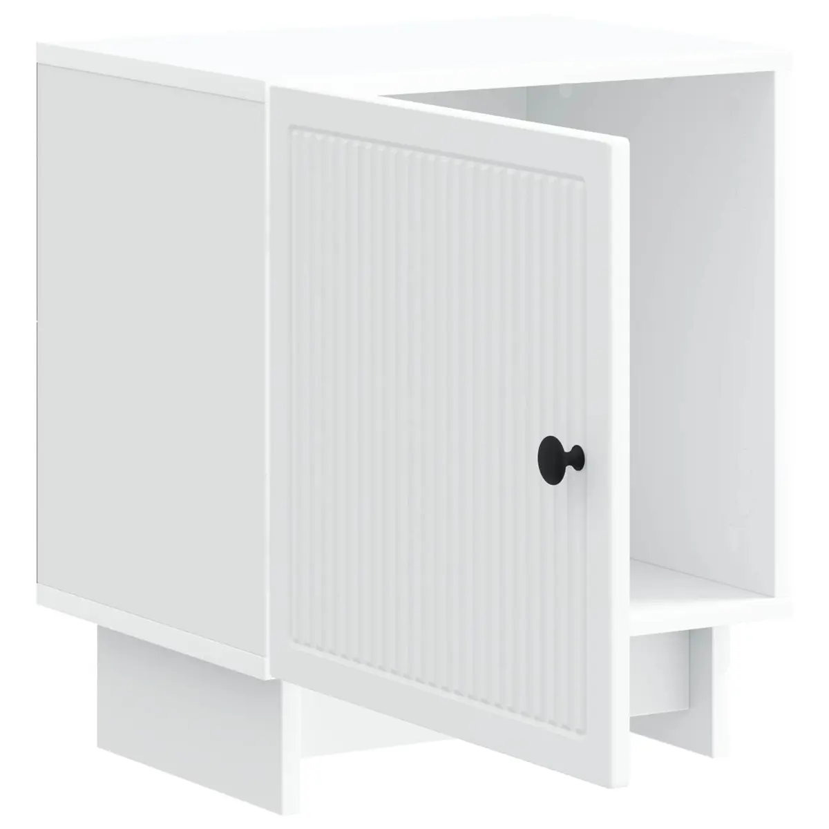White Bedside Cabinet for Modern Bedrooms