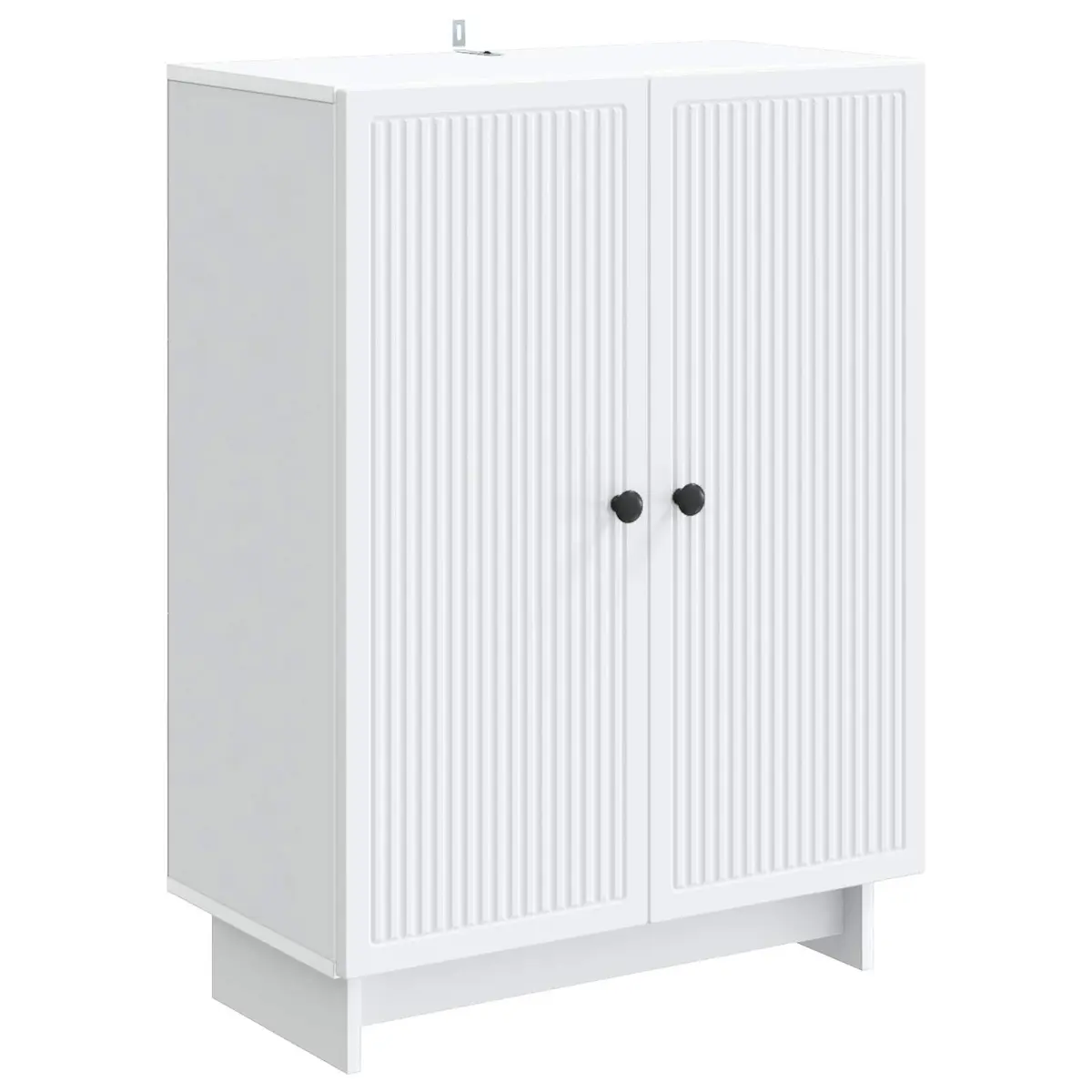 White Vintage-Style Sideboard for Living Spaces