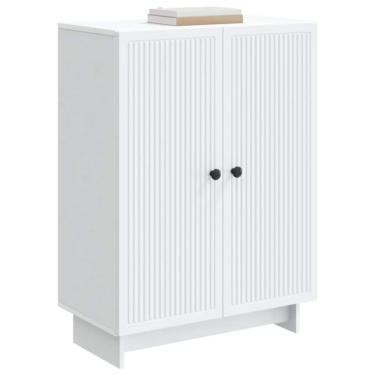 White Vintage-Style Sideboard for Living Spaces