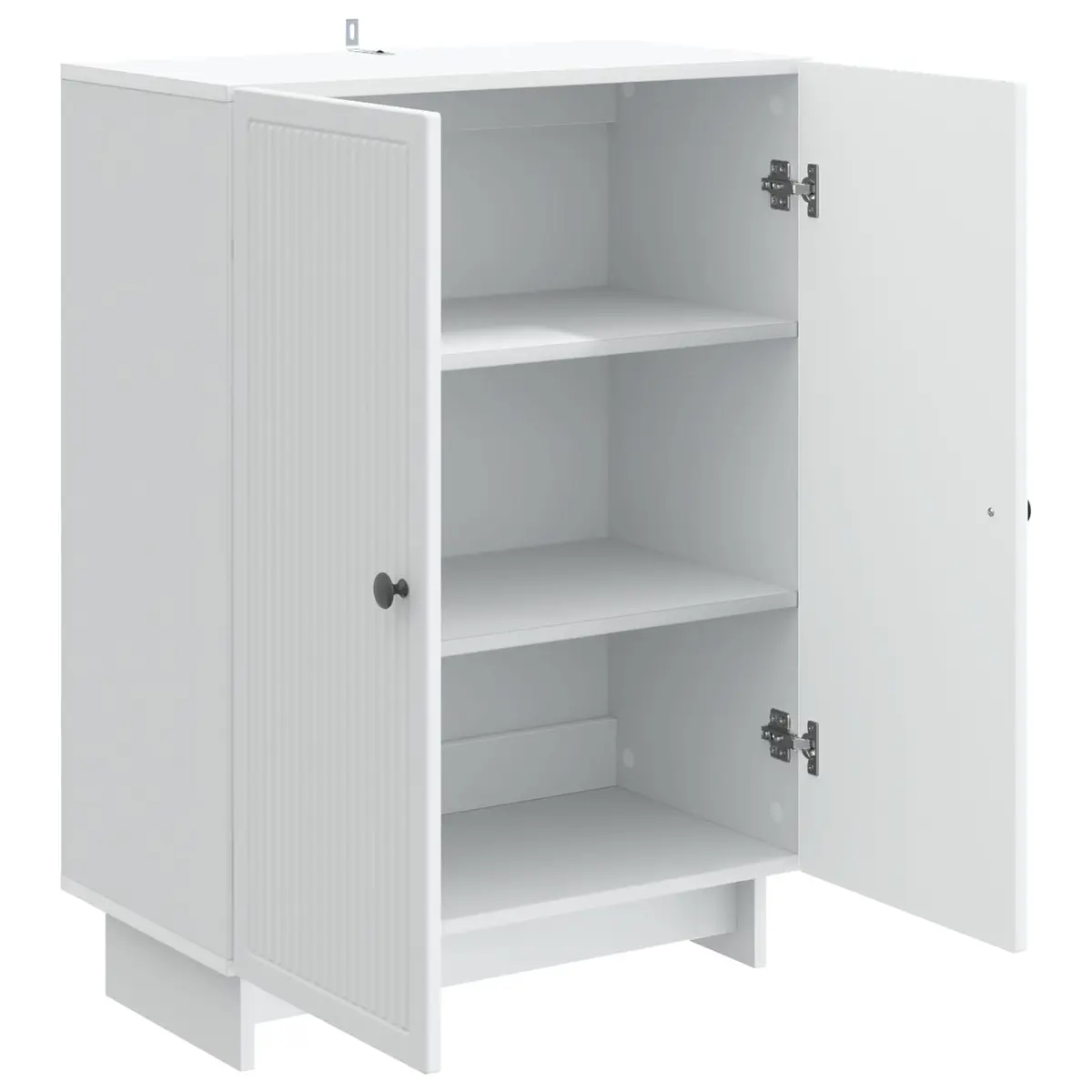 White Vintage-Style Sideboard for Living Spaces