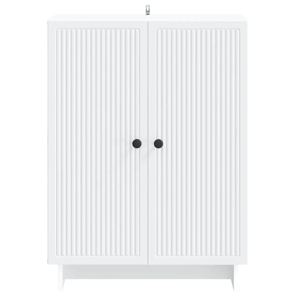 White Vintage-Style Sideboard for Living Spaces