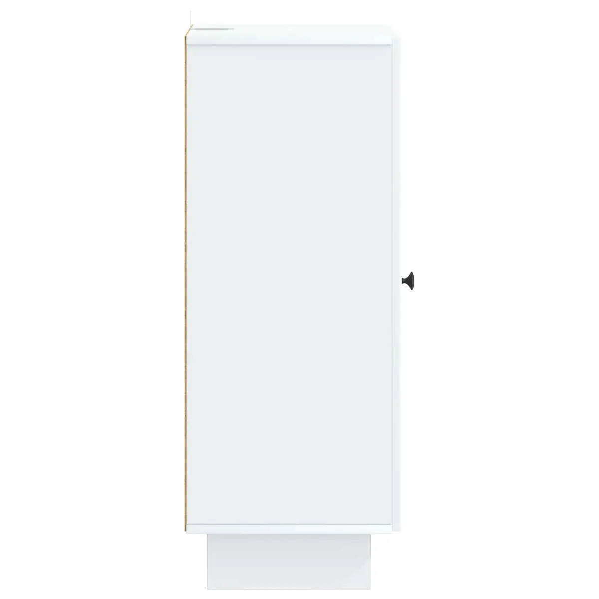 Sideboard White 33 x 34.5 x 90 cm Engineered Wood Storage Cabinet Living Room