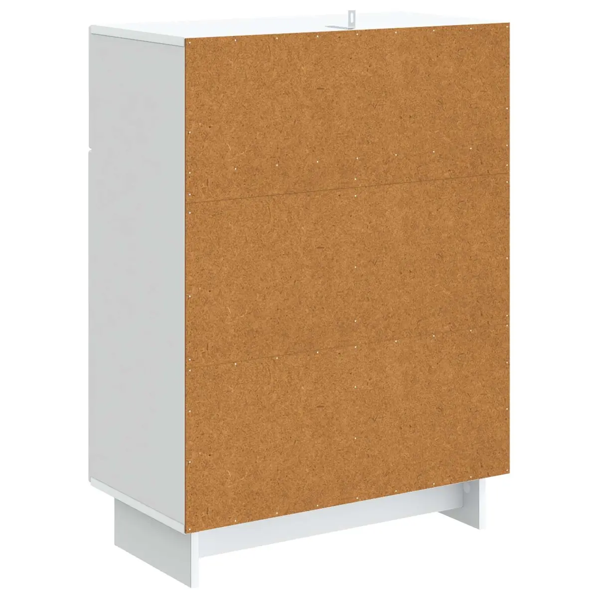 White Sideboard 66x34.5x90cm Storage Cabinet