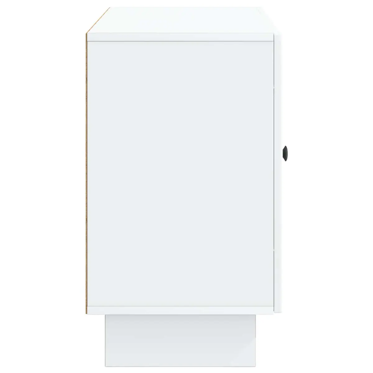 White Sideboard Storage Cabinet with Drawers