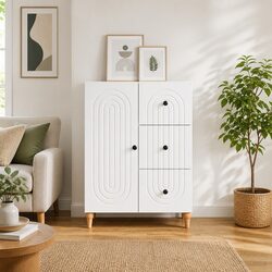Charming White Sideboard Storage Cabinet for Every Room