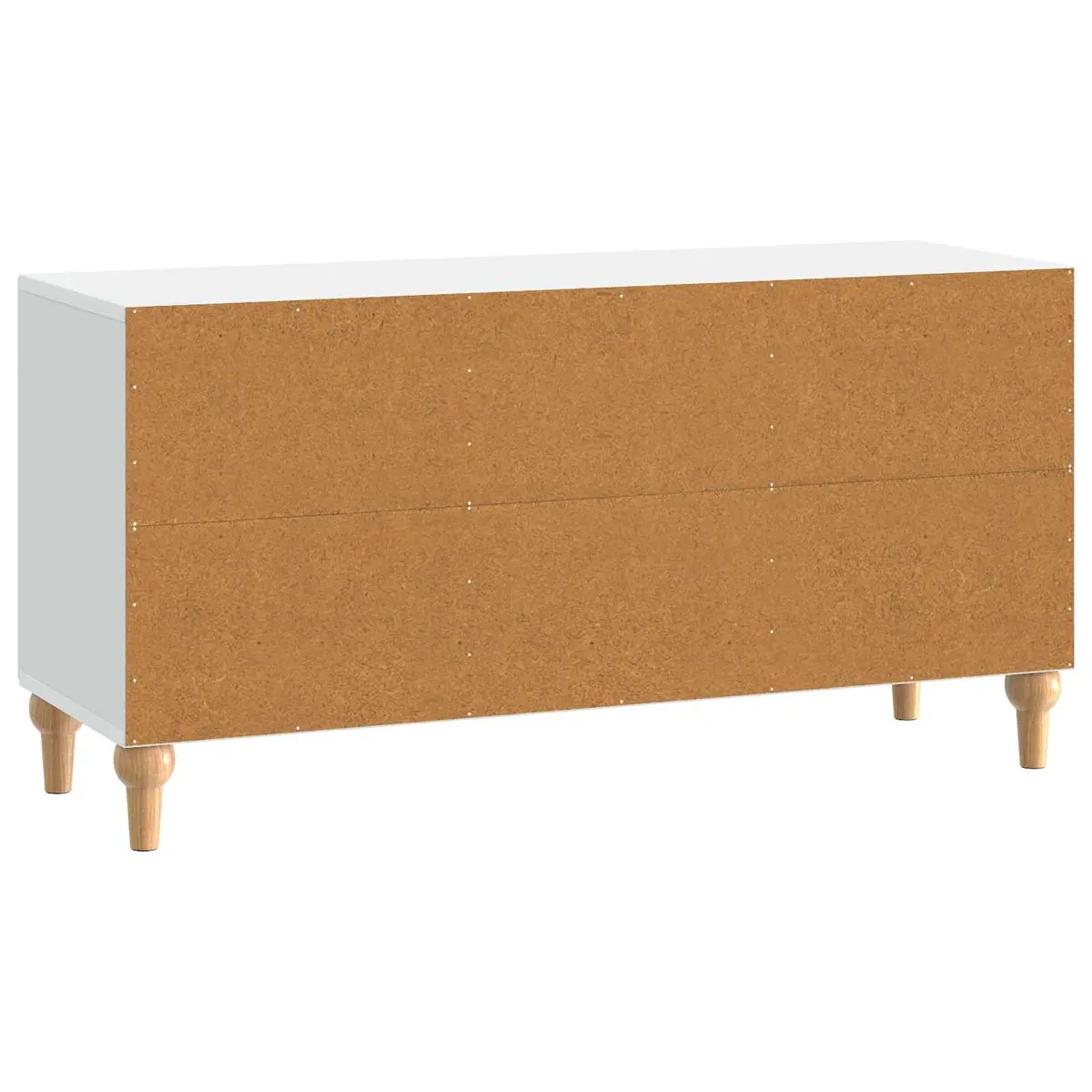 White TV Cabinet for Living Room Storage