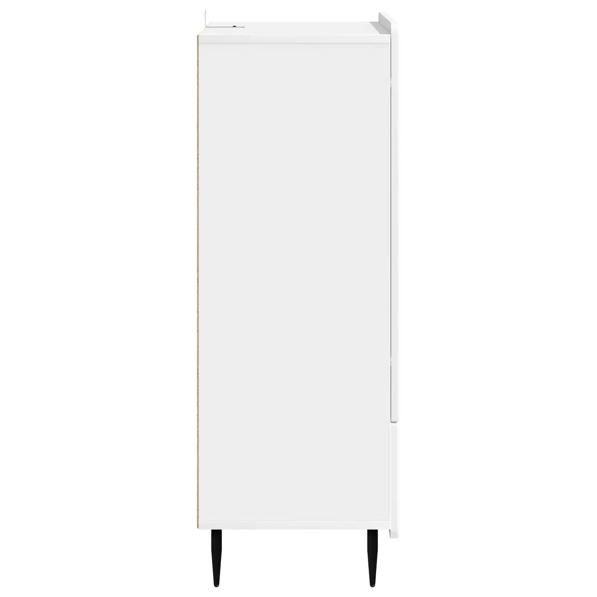 White Sideboard Storage Cabinet 66x34.5x97cm