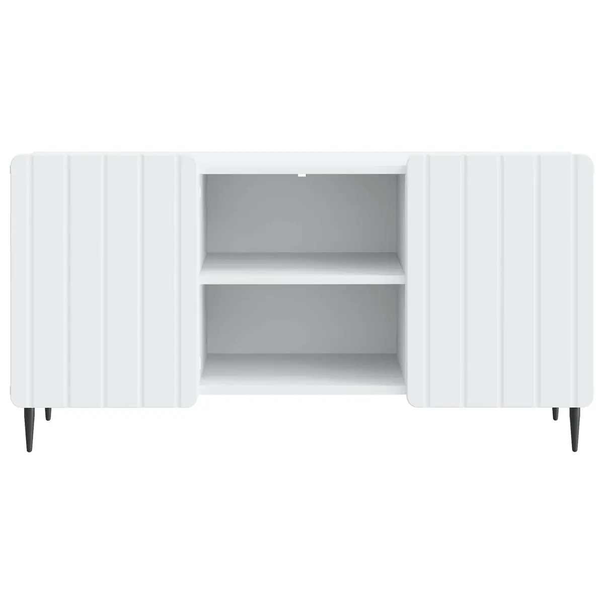 White TV Cabinet for Living Room Storage