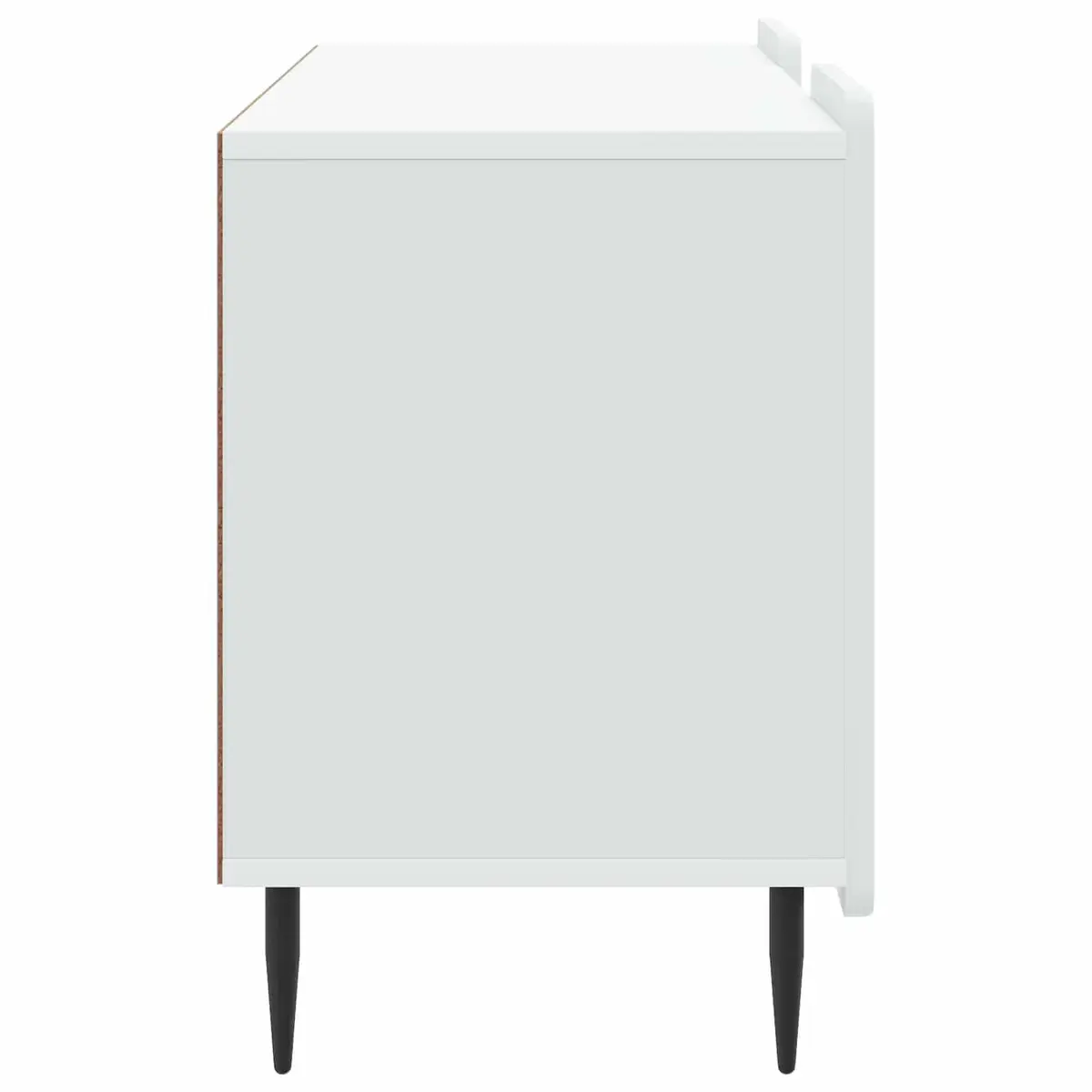 White TV Cabinet for Living Room Storage