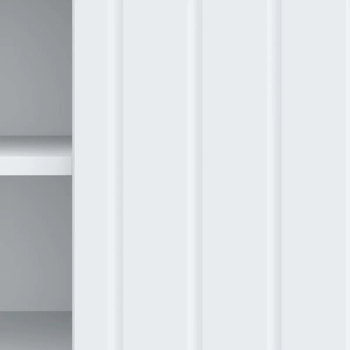 White TV Cabinet for Living Room Storage