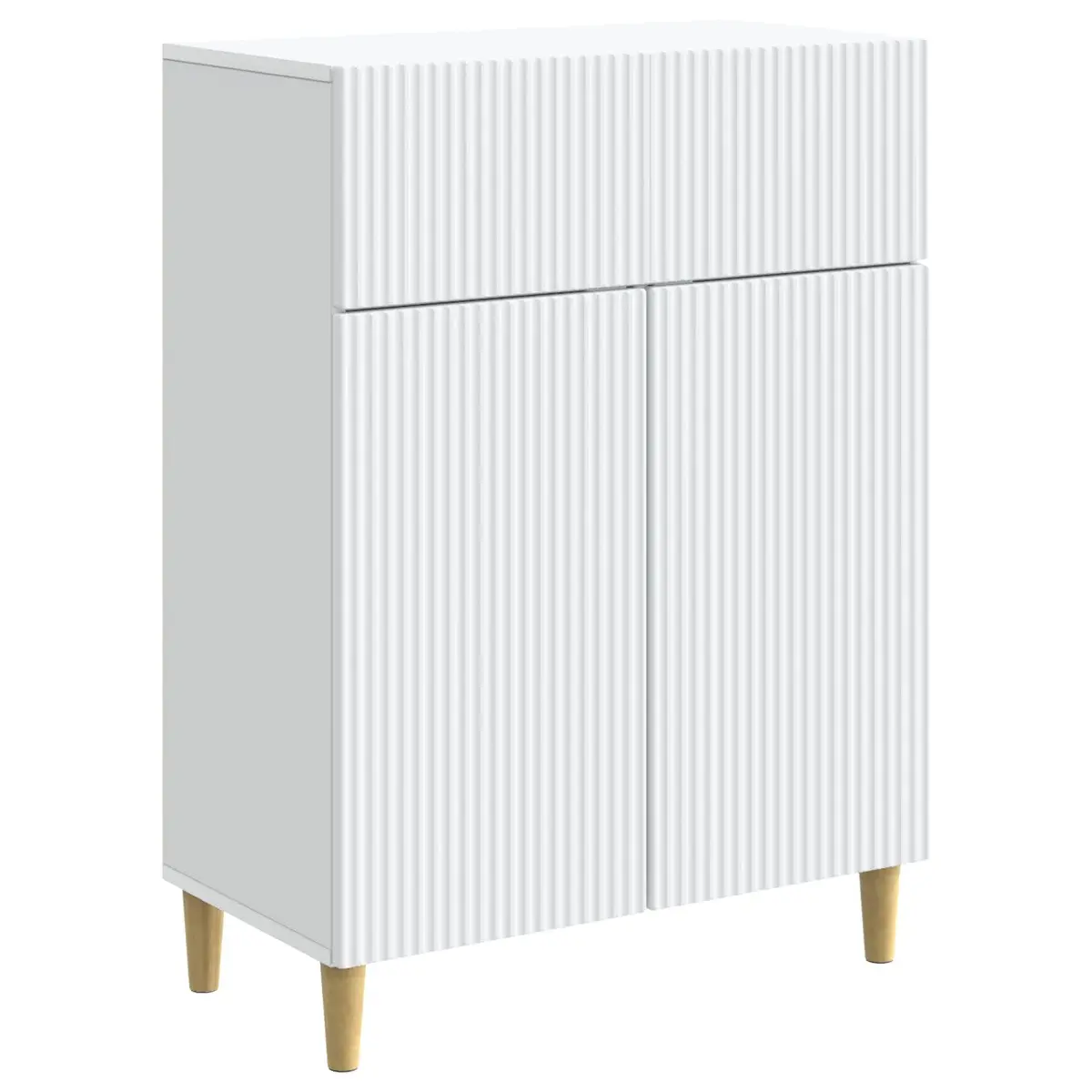 White Sideboard for Living Room Storage