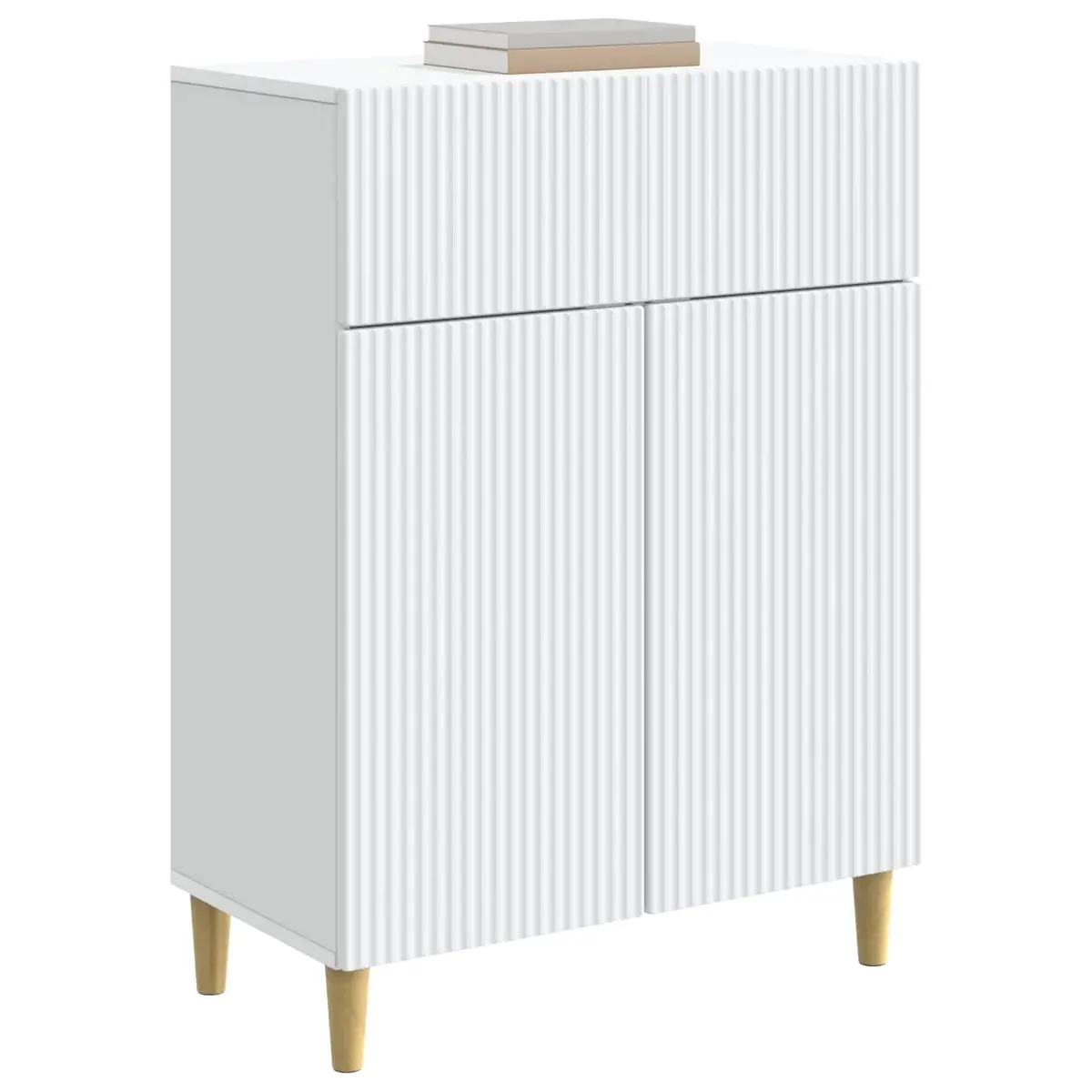 White Sideboard for Living Room Storage