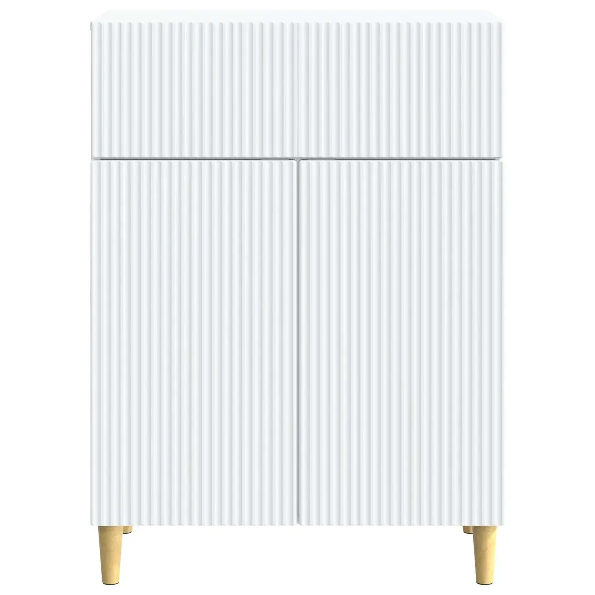 White Sideboard for Living Room Storage