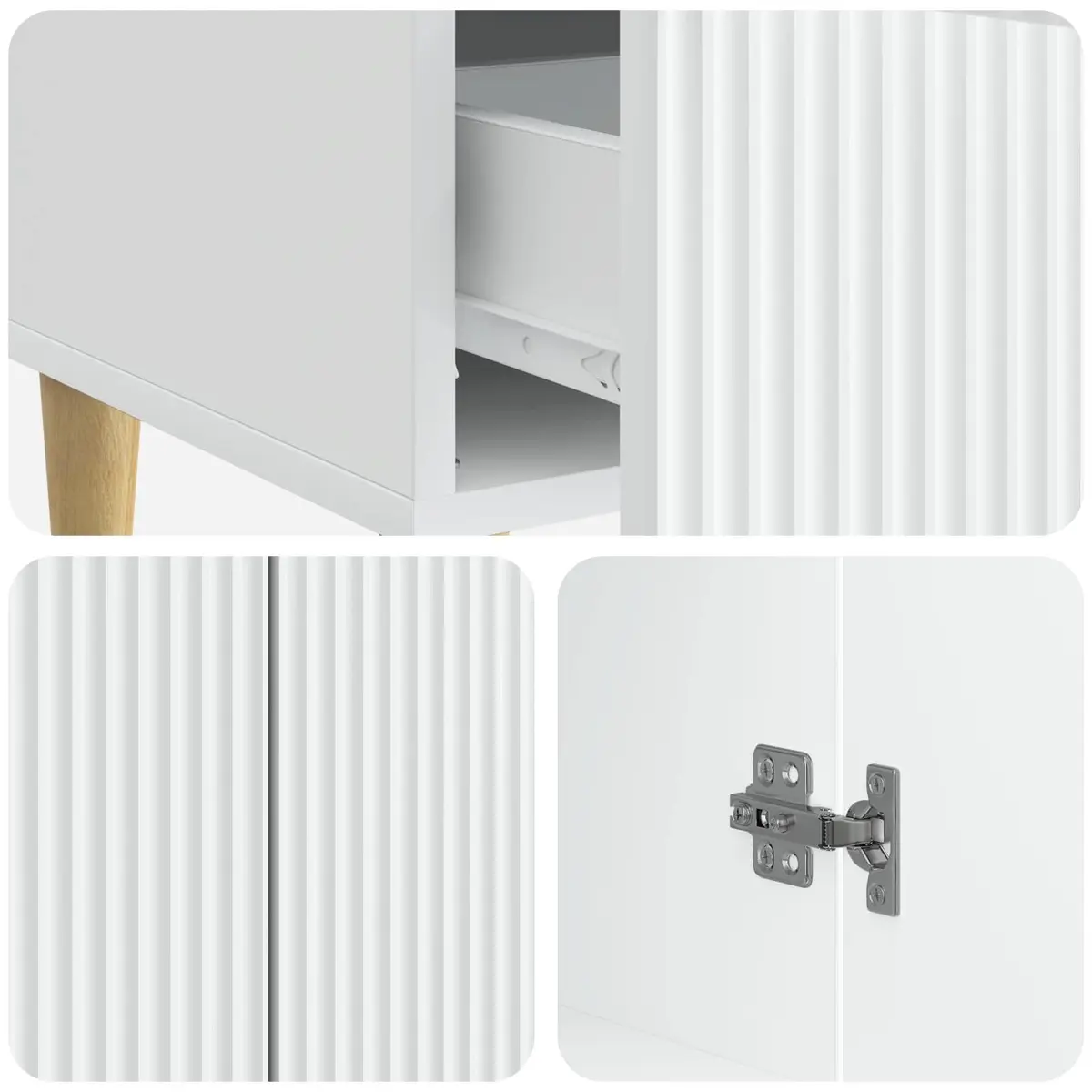White Sideboard Cabinet for Dining Room