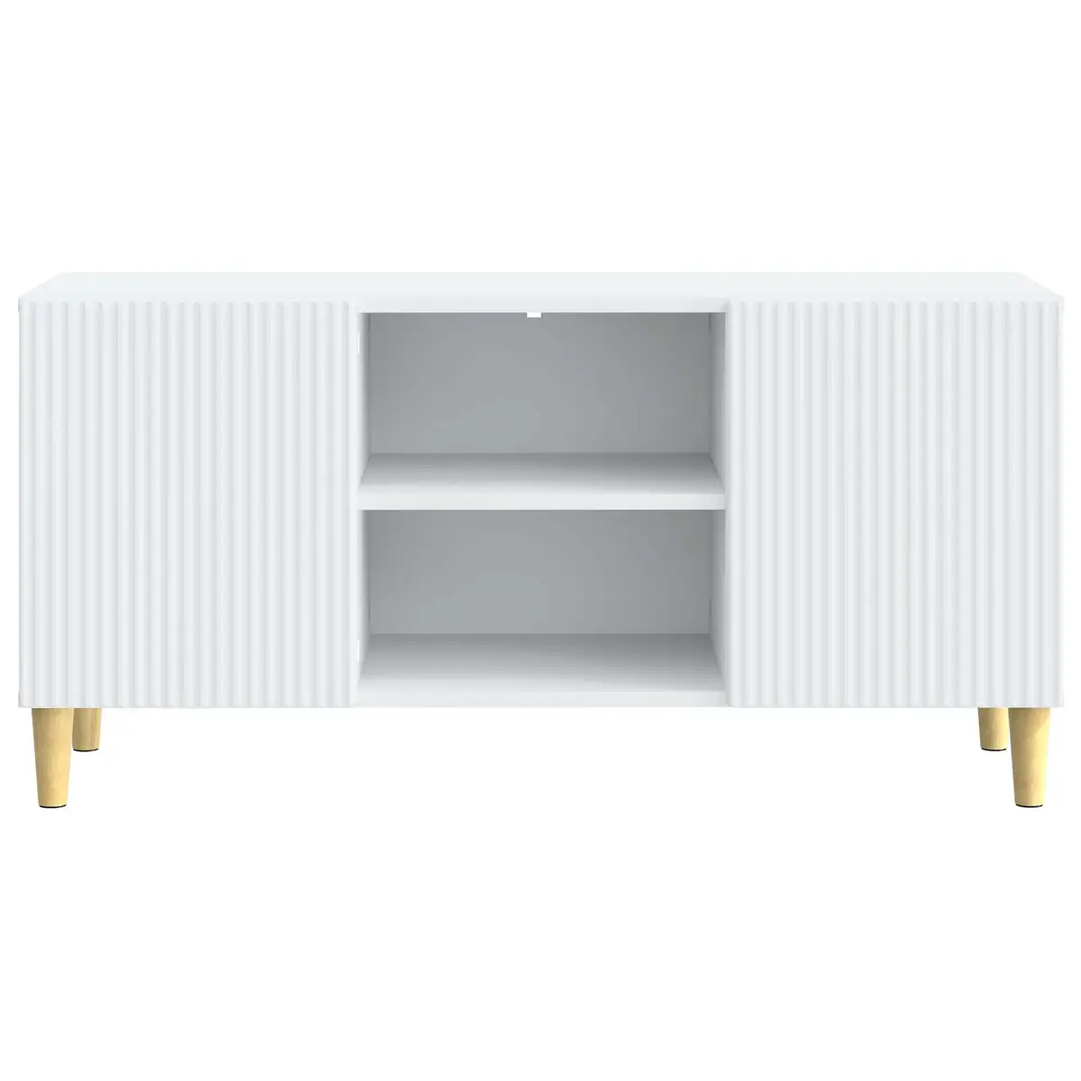 TV Cabinet White Modern 102 x 34.5 x 50 cm Engineered Wood