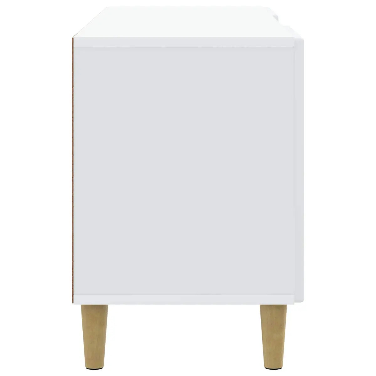 TV Cabinet White Modern 102 x 34.5 x 50 cm Engineered Wood