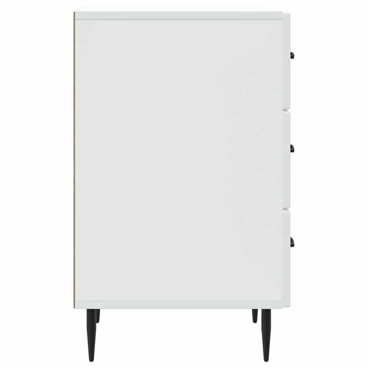 Bedside Cabinet White Bedside Table Nightstand with Drawer Storage Bedroom