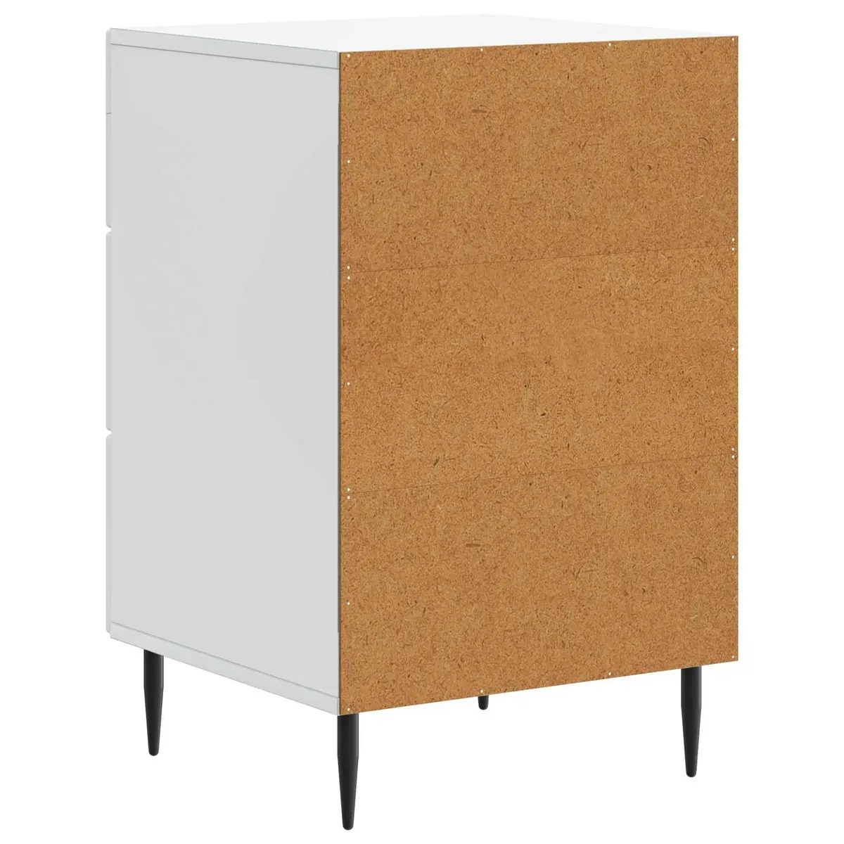 Bedside Cabinet White Bedside Table Nightstand with Drawer Storage Bedroom