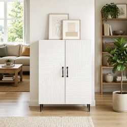 Elegant White Sideboard for Modern Living Spaces