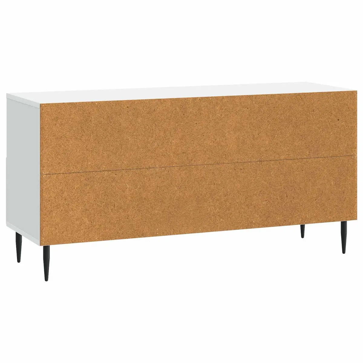 White TV Cabinet with Drawer for Living Rooms