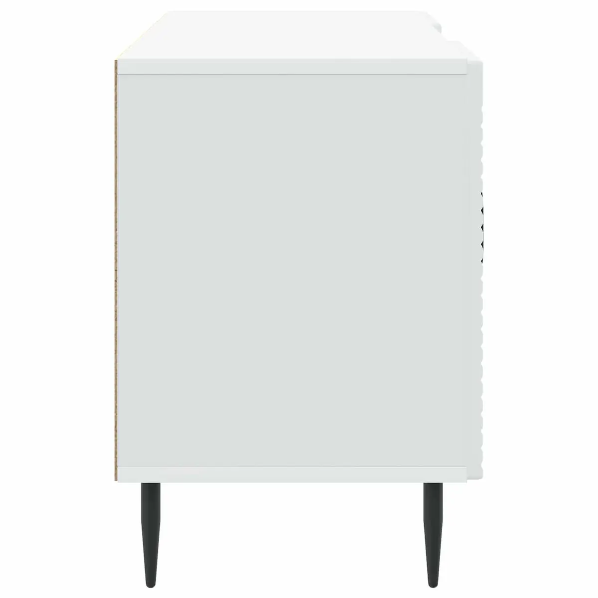 TV Cabinet Vintage Style White 102x34.5x50cm Engineered Wood