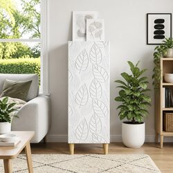 Stylish White Sideboard Storage Cabinet for Living Spaces