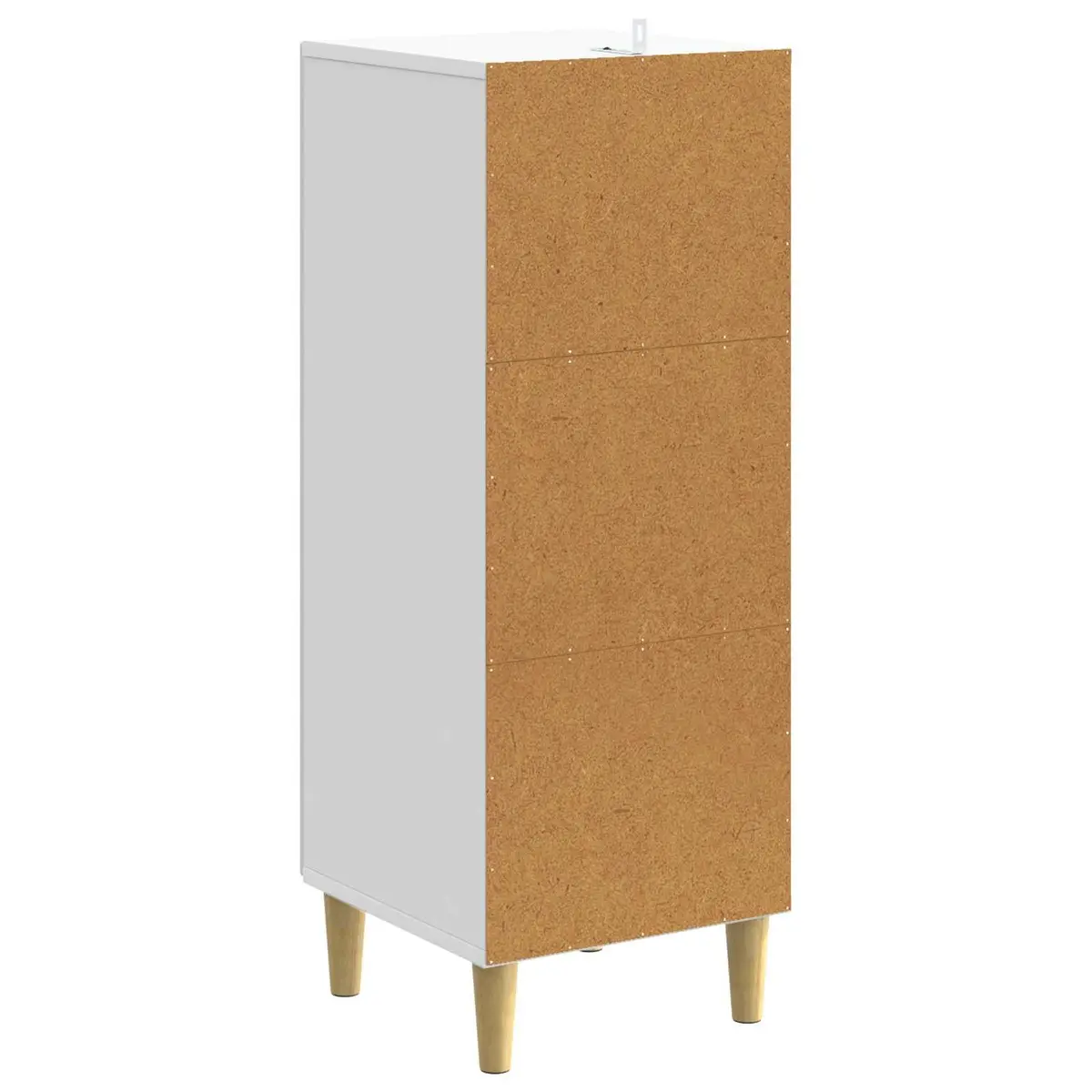 White Sideboard Storage Cabinet for Living Spaces
