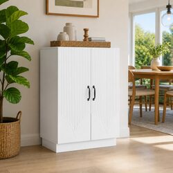 Elegant White Sideboard Buffet for Dining Rooms