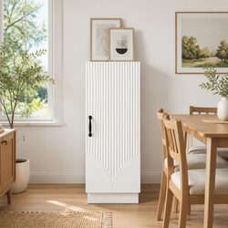 White Storage Sideboard for Dining and Living Areas