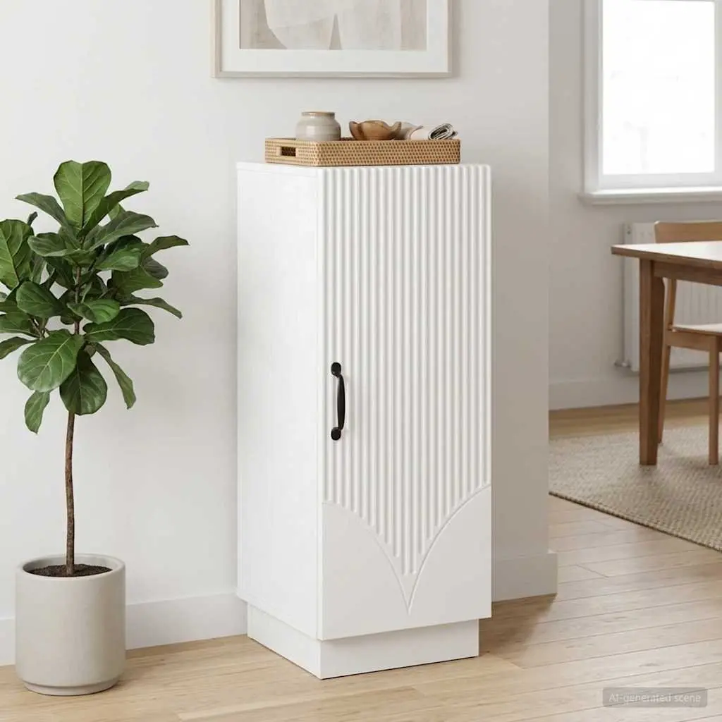 White Storage Sideboard for Dining and Living Areas