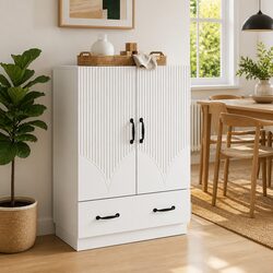Elegant White Sideboard Storage Cabinet for Your Home