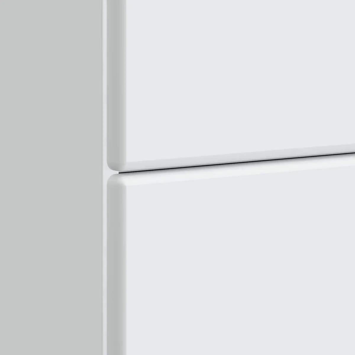 White Bedside Cabinet for Bedroom Storage